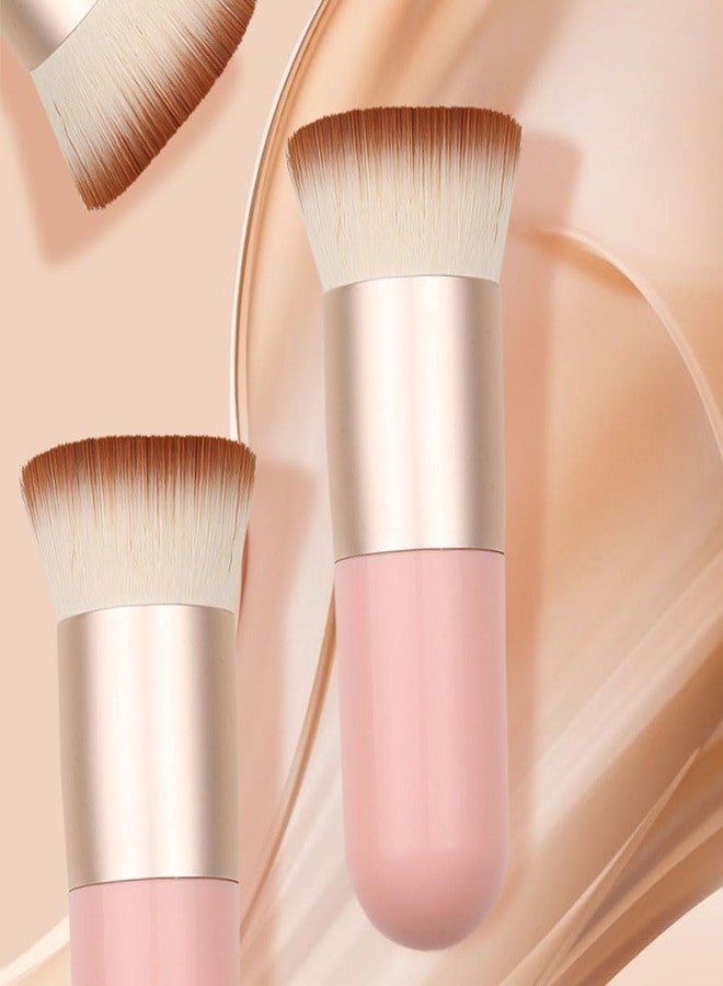 Loske Makeup Foundation Brush with Powder Puff and Sponges, 15pcs Makeup Tool Set, Easily Blends Makeup Set for Liquid, Cream, and Powder, Reusable & Washable (Large, 15, Count) - Image 3
